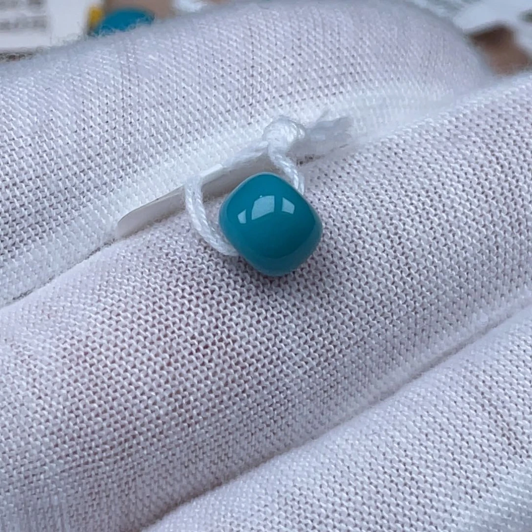 绿松石未镶嵌颈饰7✖️6mm