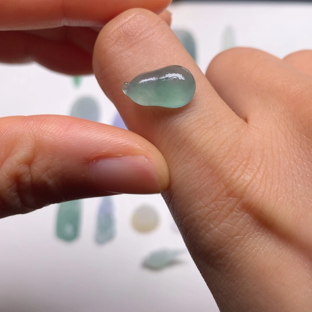 定制翡翠未镶嵌缅甸翡翠A货葫芦