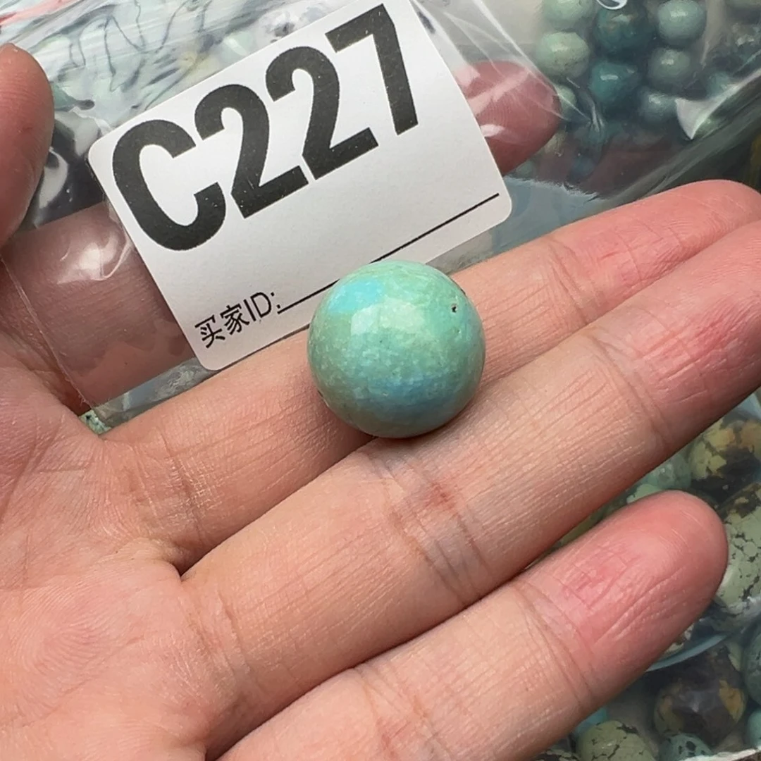绿松石未镶嵌配饰卡17.7
