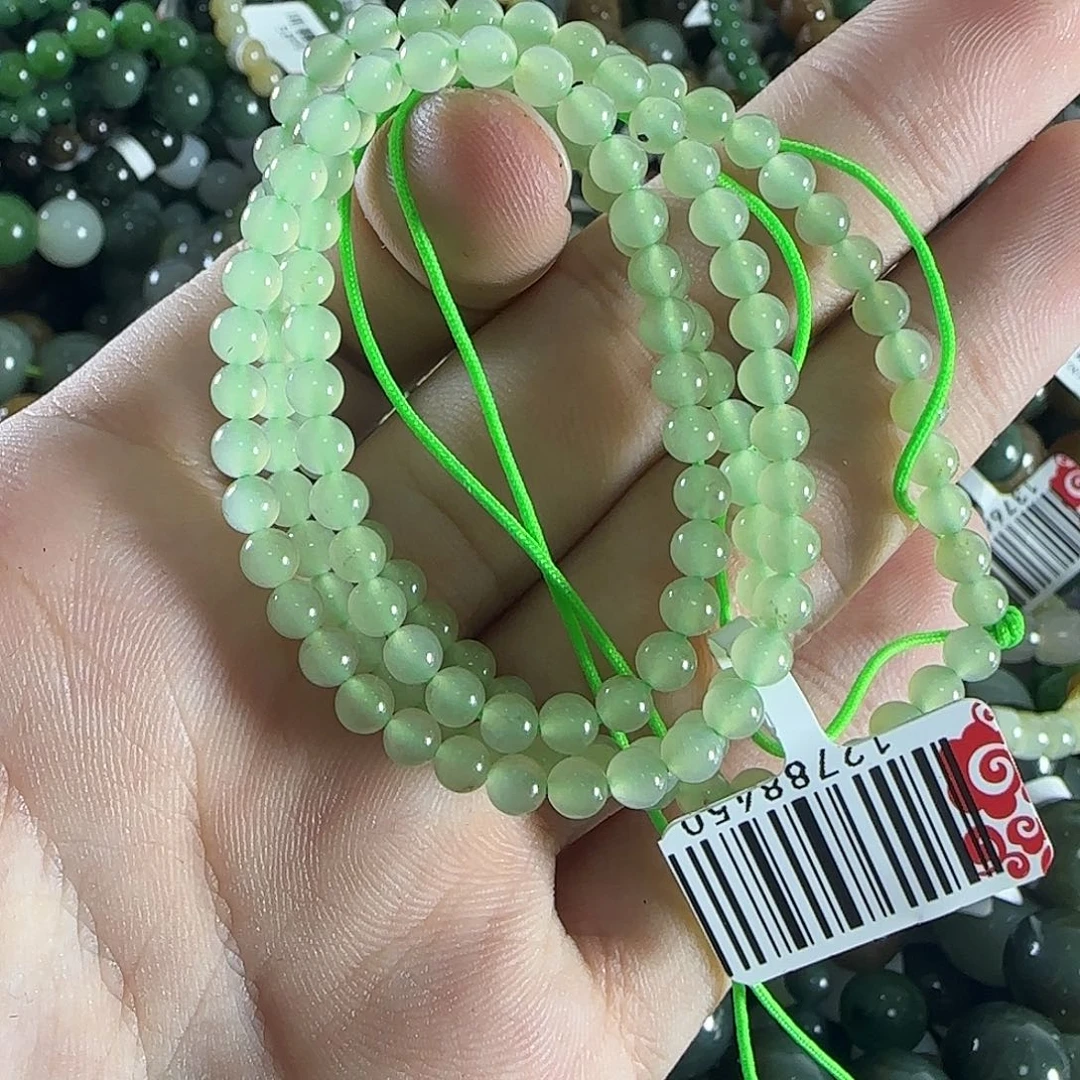 和田玉手链未镶嵌165