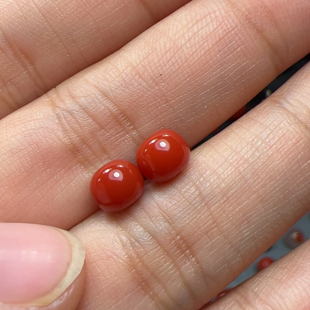 南红玛瑙珠子未镶嵌