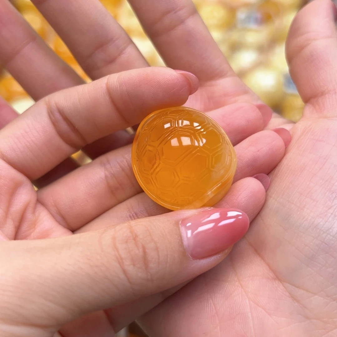 竹***）琥珀未镶嵌颈饰蜜蜡