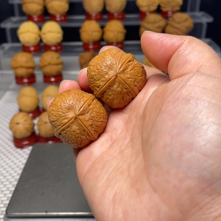 文玩核桃把件20柿饼子