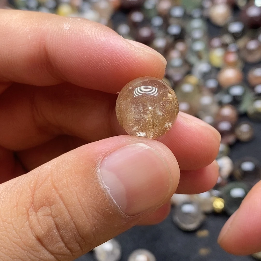 珠宝半成品水晶未镶嵌