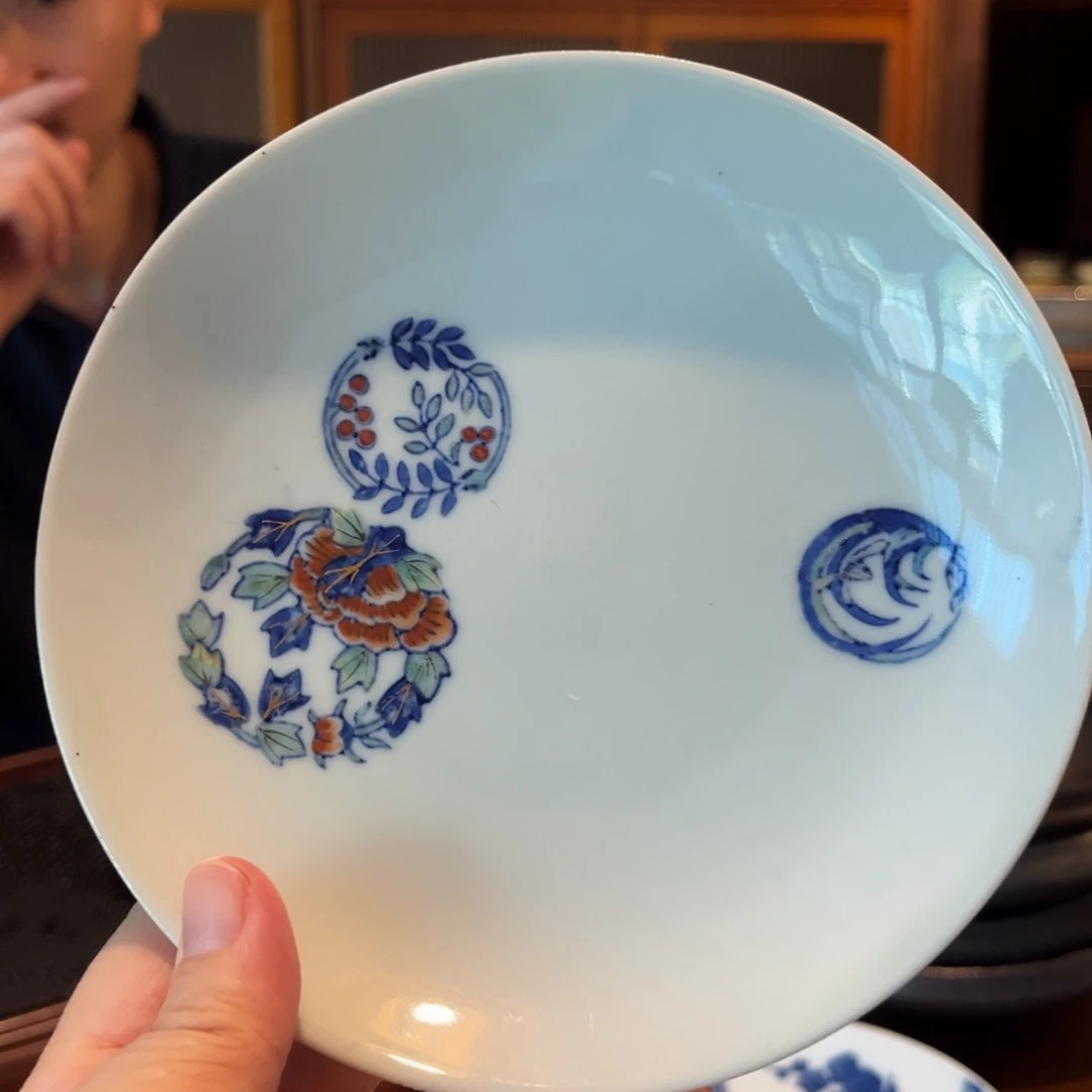 茶杯紫砂大瓷盘青花珐琅彩绘盘