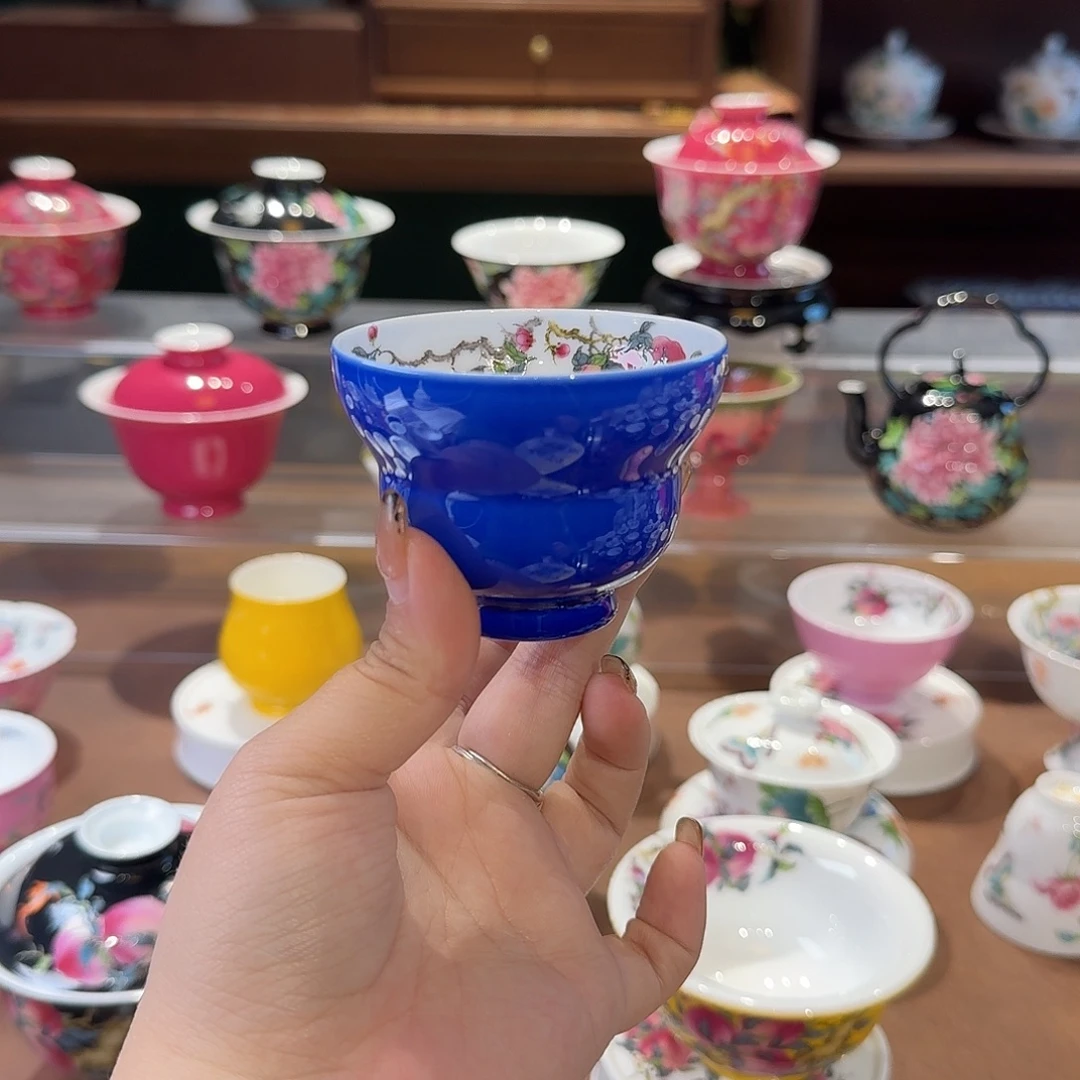 珐琅彩主人杯茶具茶具