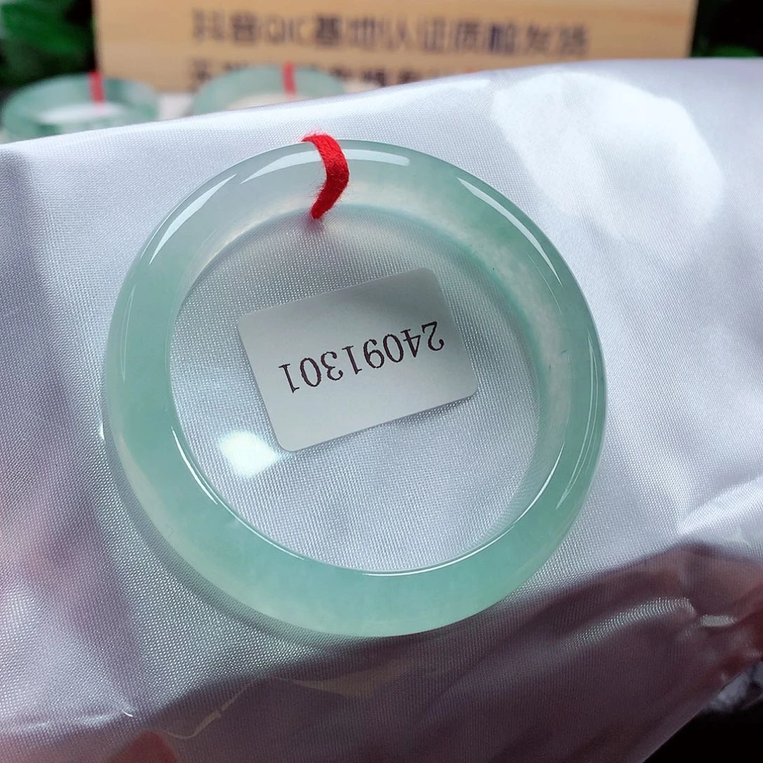 未镶嵌手镯翡翠103号，天然A货翡翠手镯