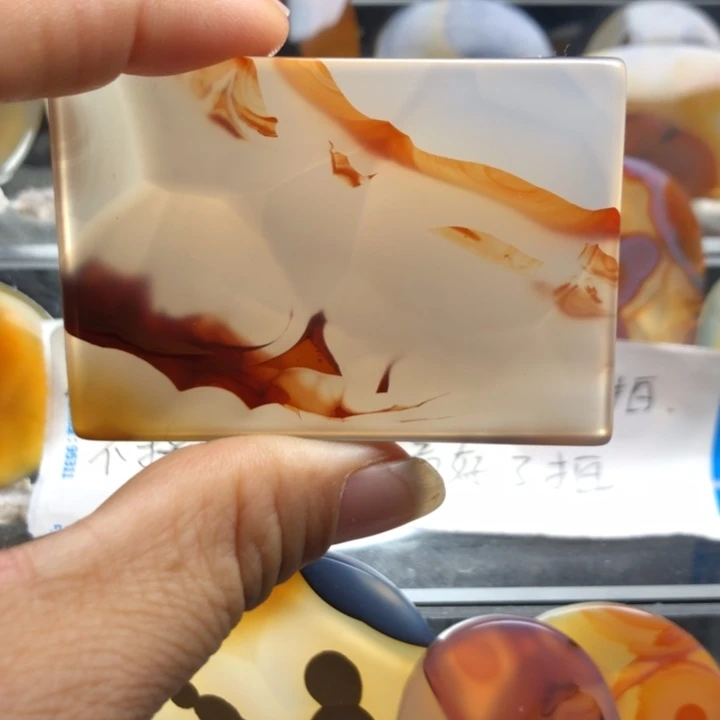 合金玛瑙/玉髓珠宝奇石12有瑕