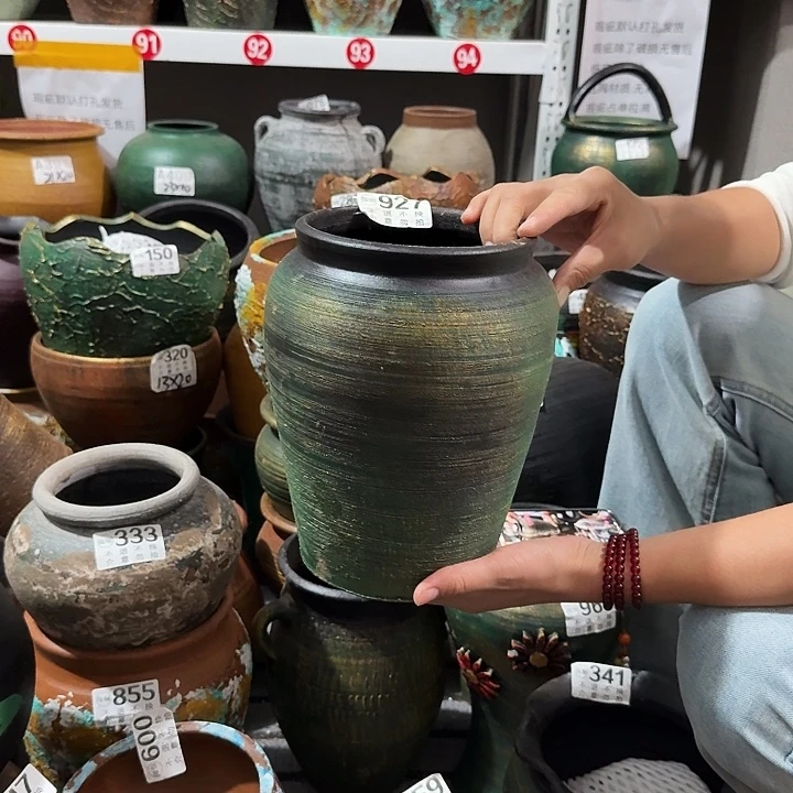 金绿坛子927高度23口径15