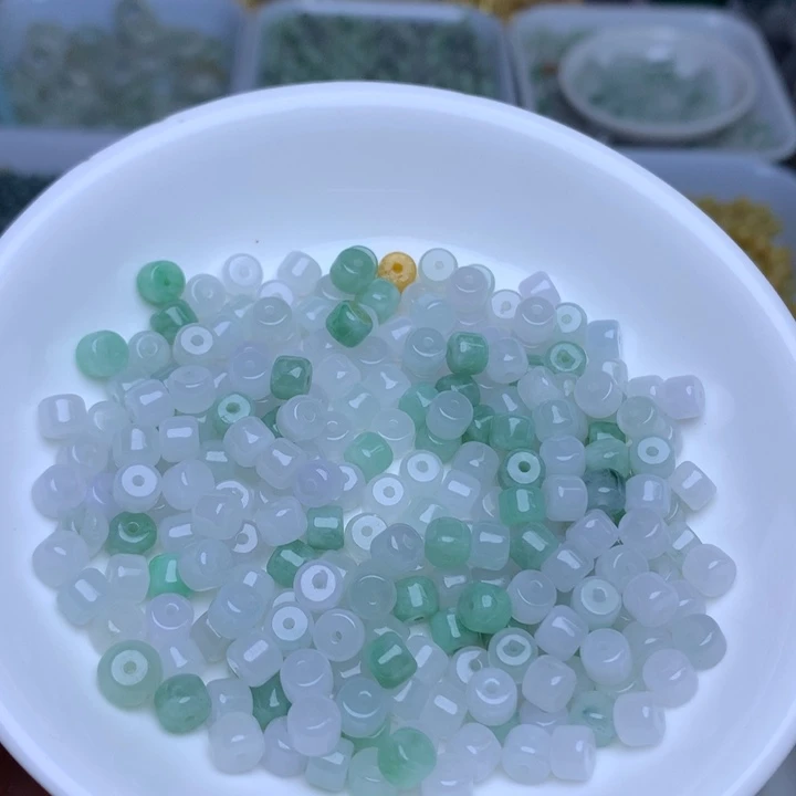 散珠翡翠卡4.2乘5.2冰三彩老型30个