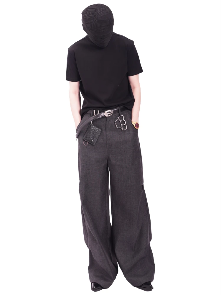 黑狗蛋Neutral clothing●夏季vintage设计T恤男休闲cleanfit打底