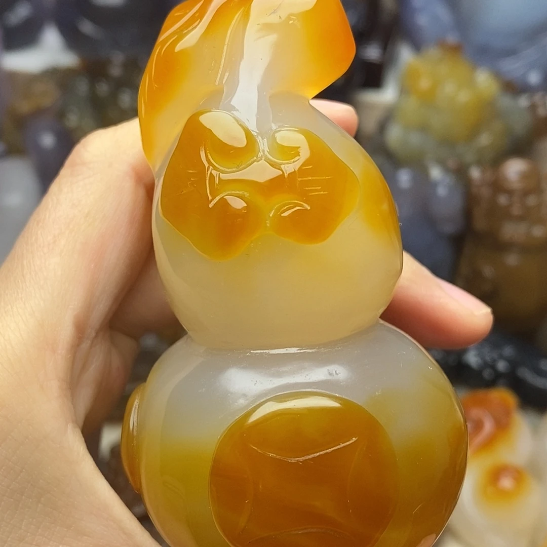 玛瑙/玉髓未镶嵌把件