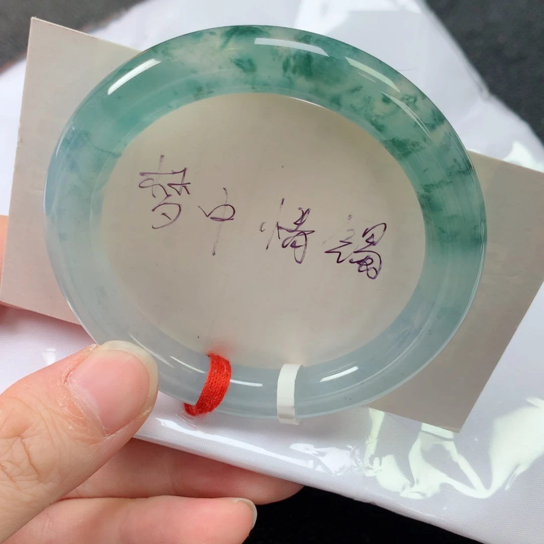 未镶嵌手镯翡翠缅甸天然翡翠手镯53