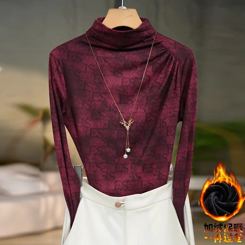 399#高贵上档次小衫2025新款潮流气质时尚显瘦网纱打底衫上衣