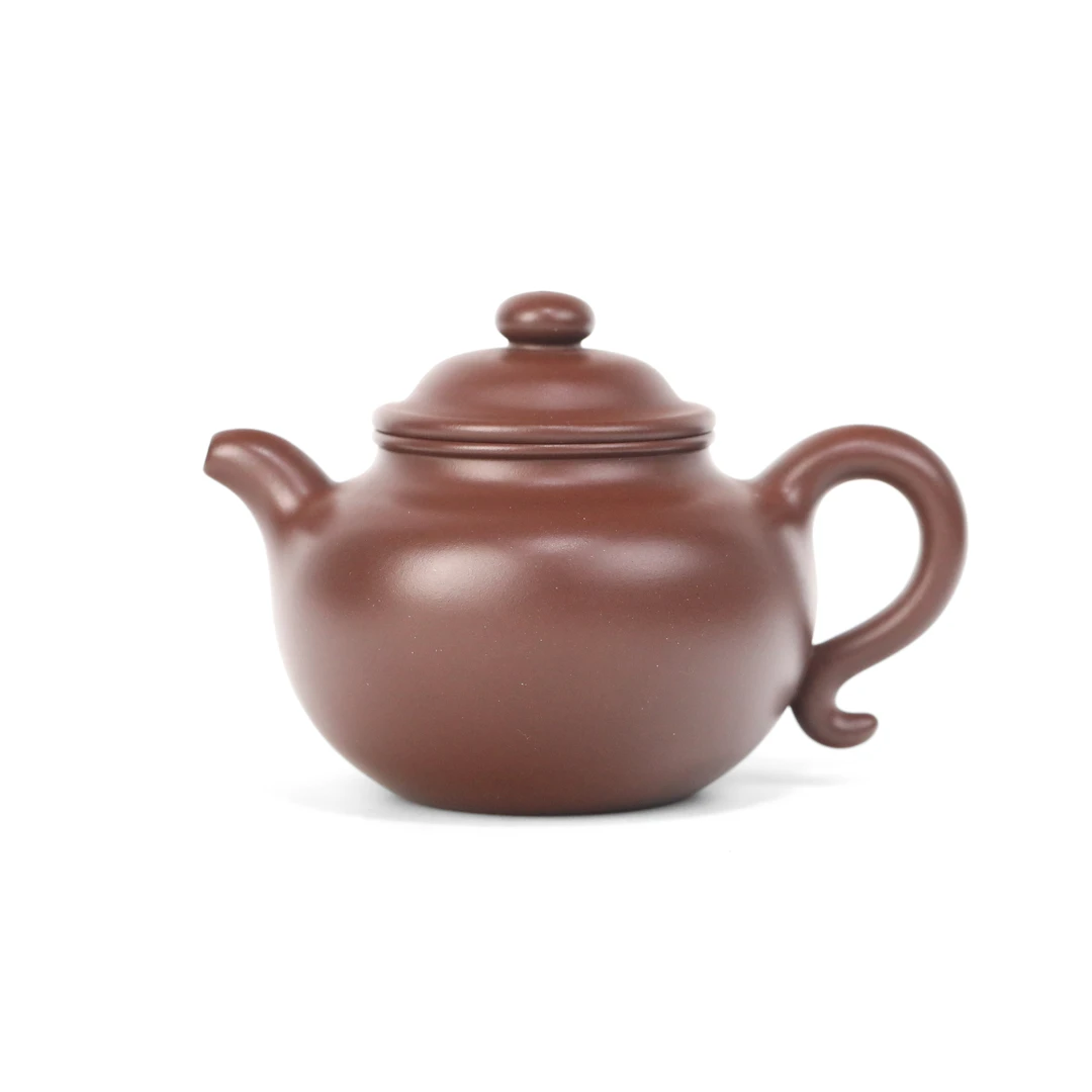 李冬泉莲子壶210cc正品底槽青泥紫砂壶手工收藏重器高档茶壶大品