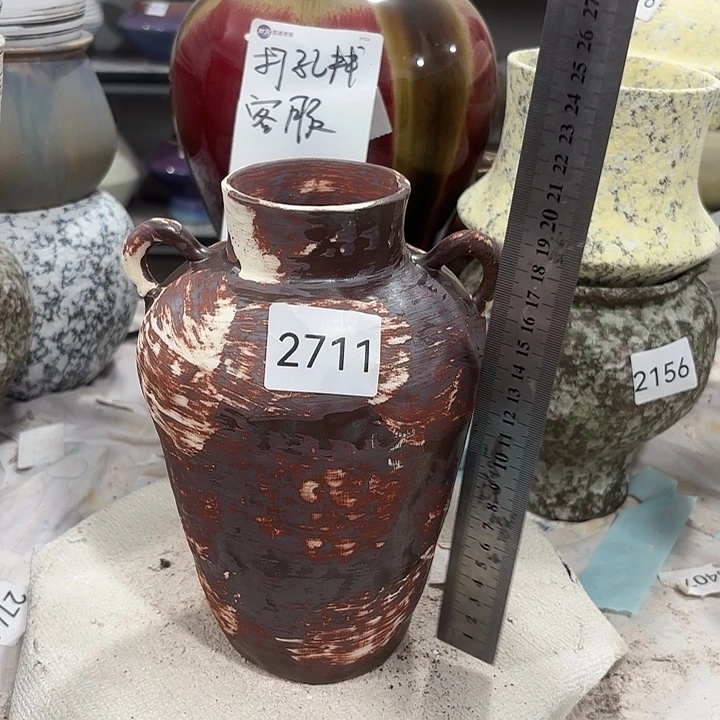 摆件高22，口6，无孔2711