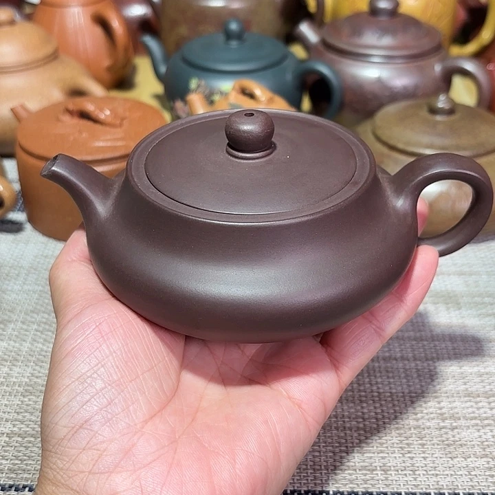 茶壶紫砂原矿宜兴紫砂微瑕