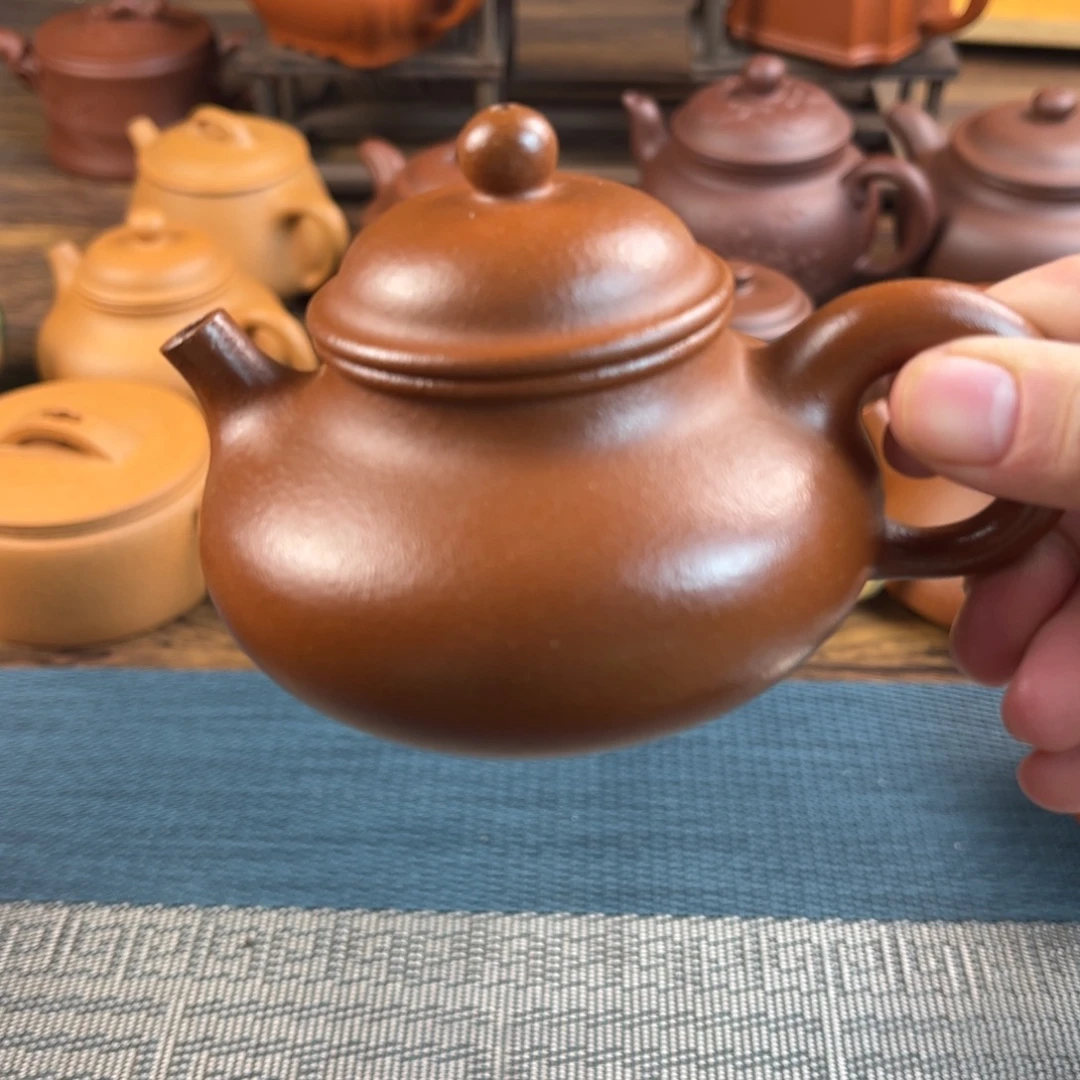 紫砂茶壶手工制作工艺精湛150cc