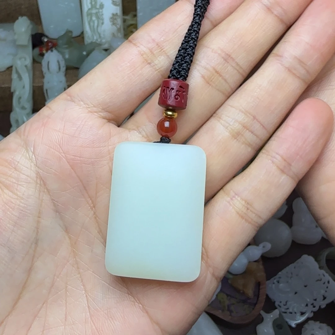 和田玉挂件未镶嵌