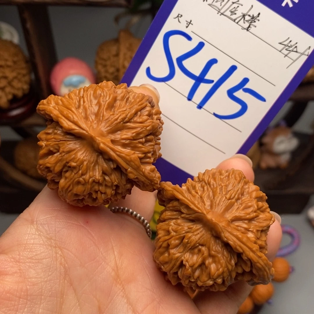 文玩核桃吊坠四座楼44