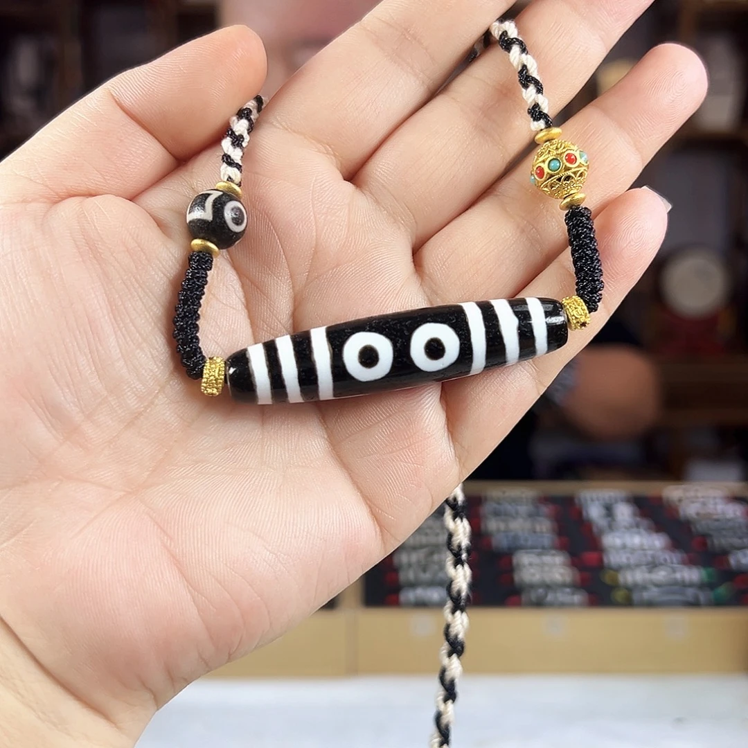 玛瑙/玉髓合金颈饰