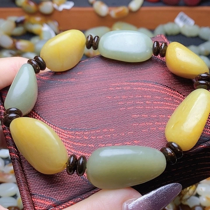 和田玉手链未镶嵌