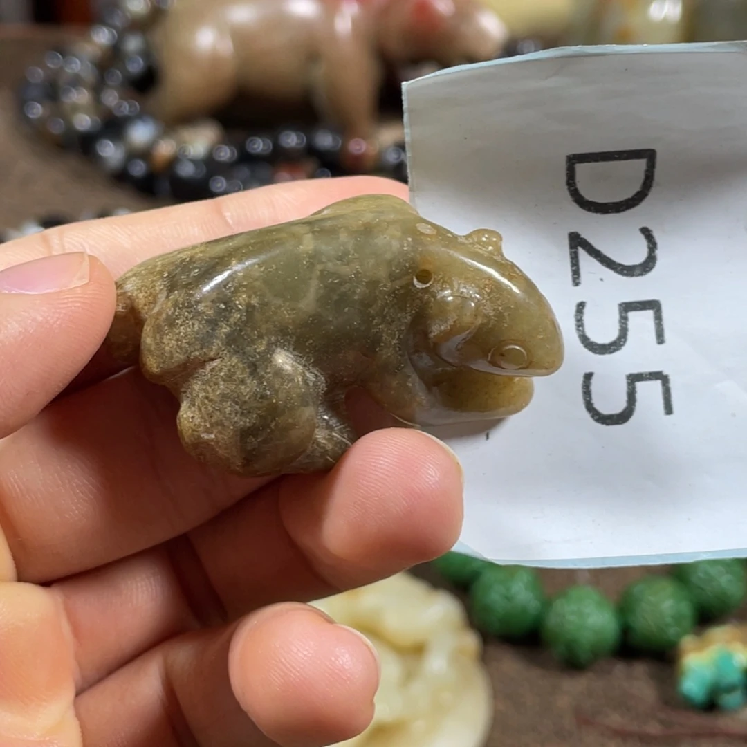 和田玉未镶嵌吊坠(不含链)