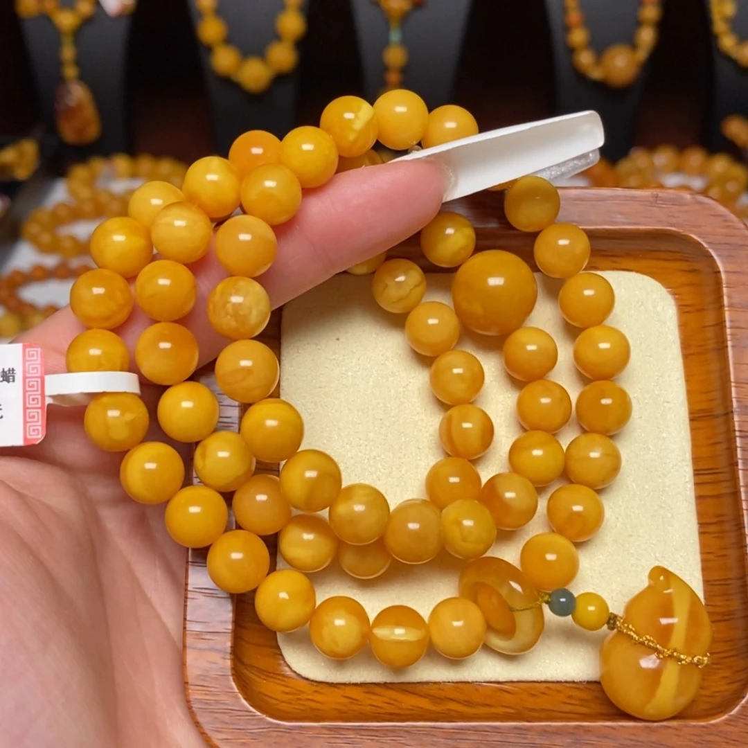 【闪购商品】蜜蜡手链未镶嵌手串
