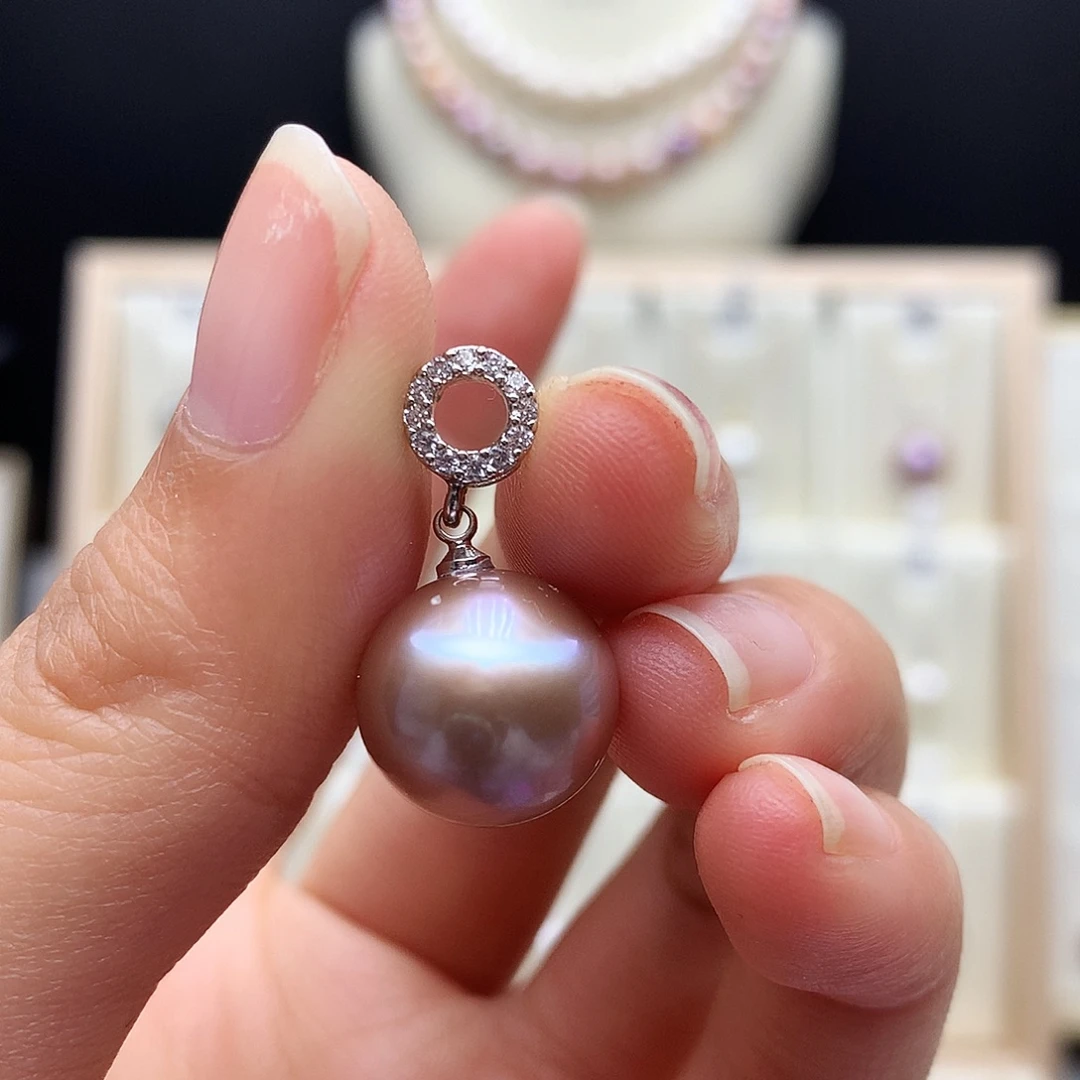 颈饰淡水珍珠合金