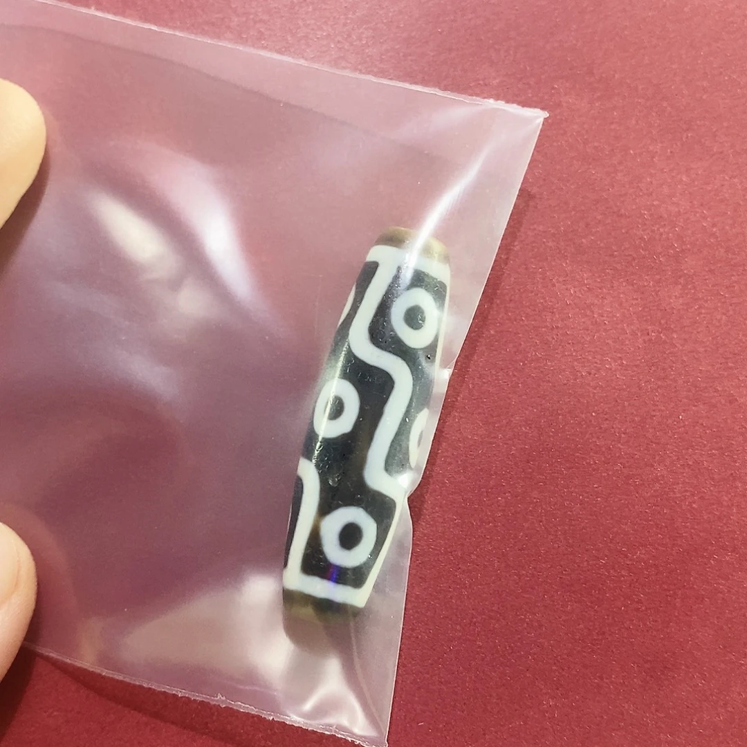 用***师玛瑙/玉髓（覆膜）未镶嵌颈饰行运无覆膜九眼