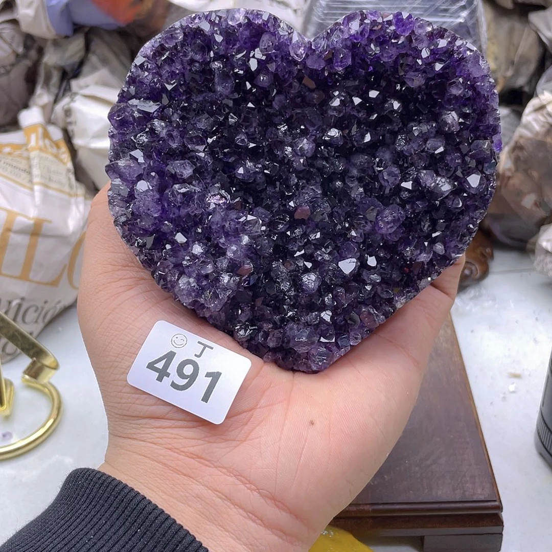 紫晶大型摆件（非配饰）未镶嵌