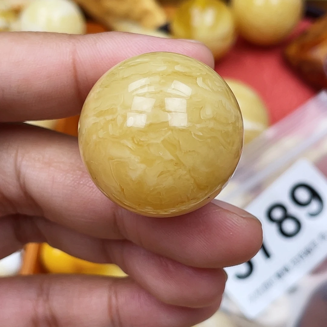 蜜蜡未镶嵌珠宝奇石粉28.7虎皮