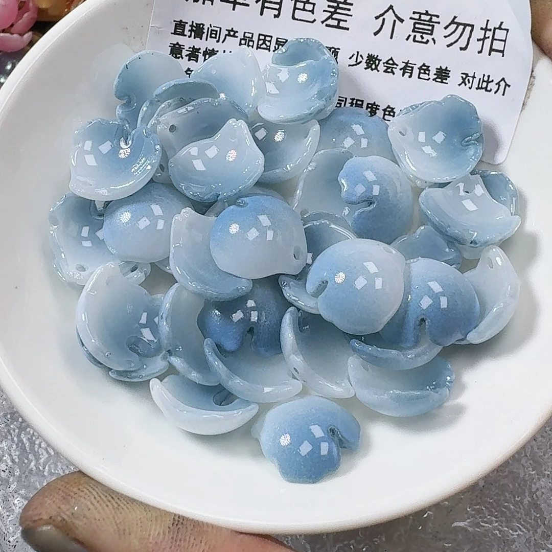 玻璃89号 芍药双面