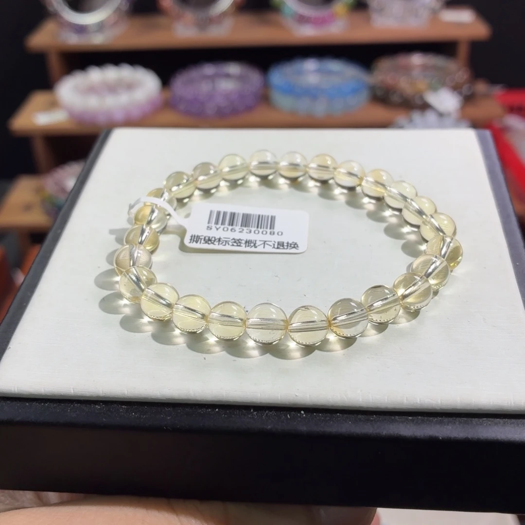 手串水晶未镶嵌7m黄水晶