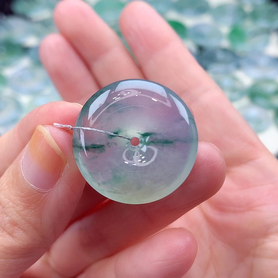 颈饰未镶嵌翡翠编号37-尺寸24/6.3