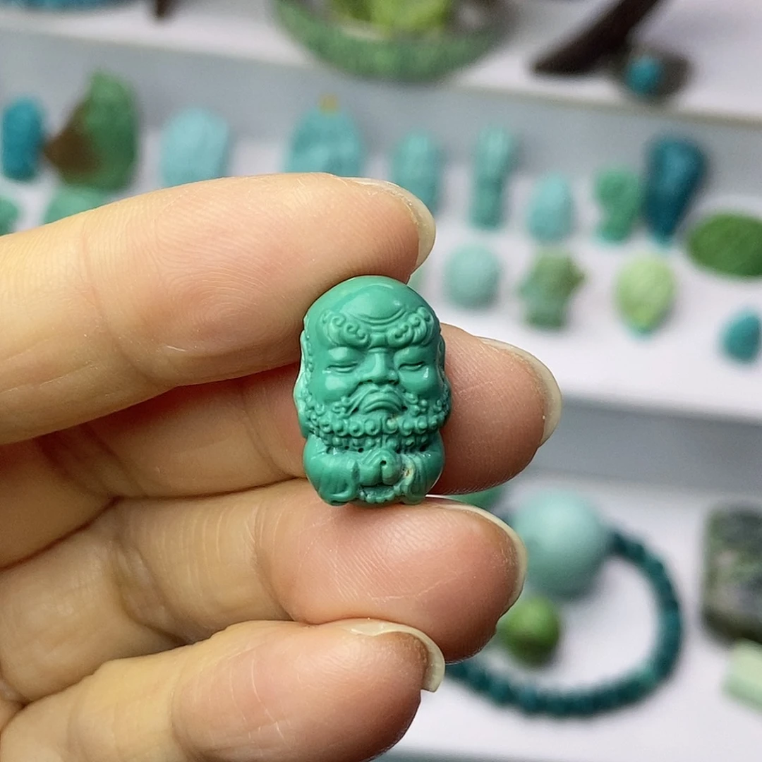 绿松石珠宝奇石未镶嵌