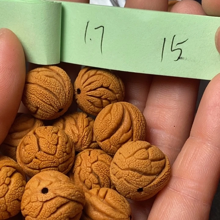 吊坠桃核陕西秦岭山桃核