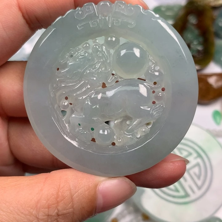 颈饰未镶嵌翡翠翡翠