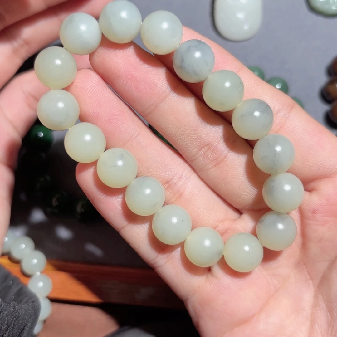 和田玉手链未镶嵌