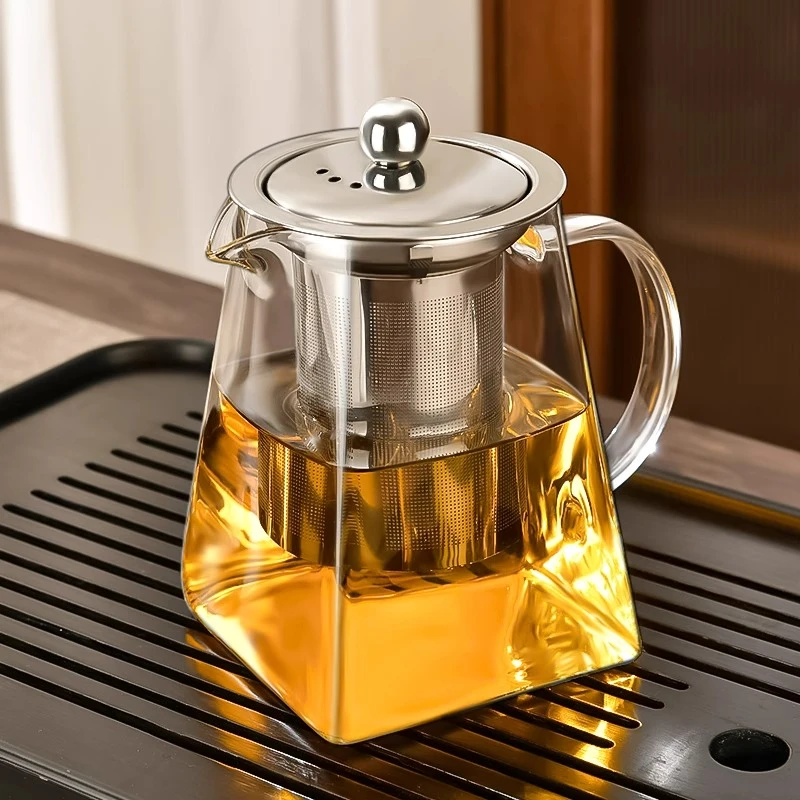 茶壶家用过滤泡茶壶加厚玻璃耐高温花茶壶绿茶泡茶器功夫茶具高档