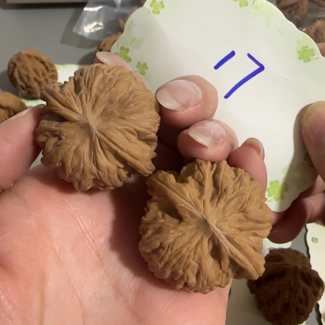 吊坠文玩核桃17号磨盘3.8