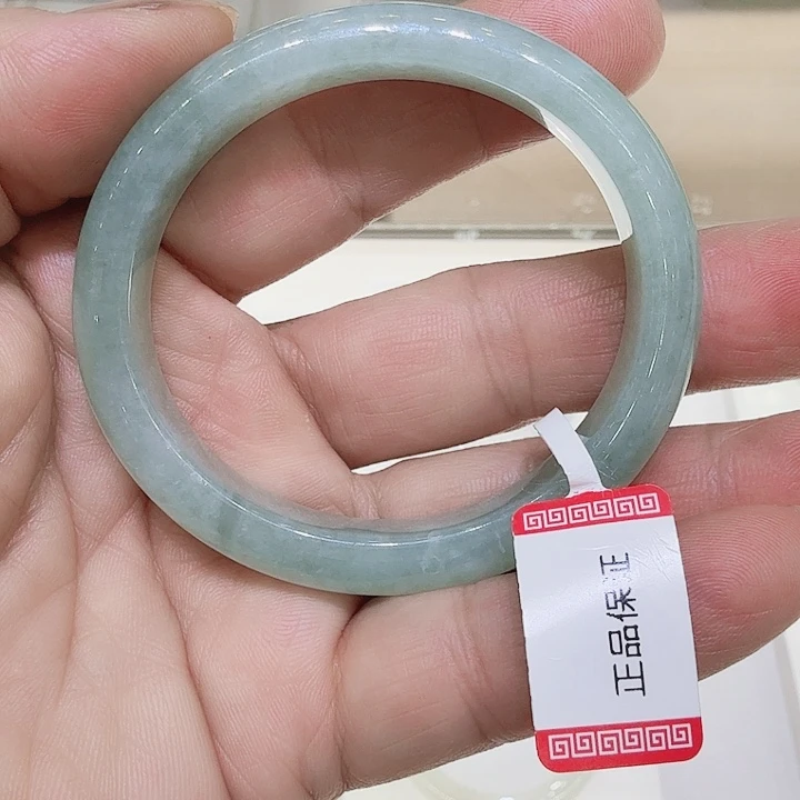 翡翠未镶嵌项圈天然翡翠手镯