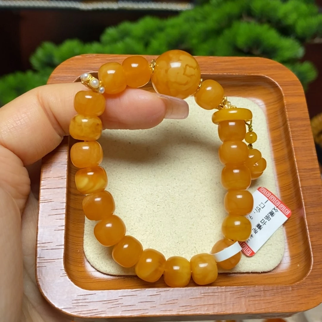 【闪购商品】手链蜜蜡未镶嵌手串
