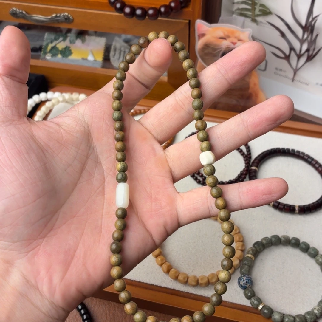 维腊木（绿檀）手串/手链