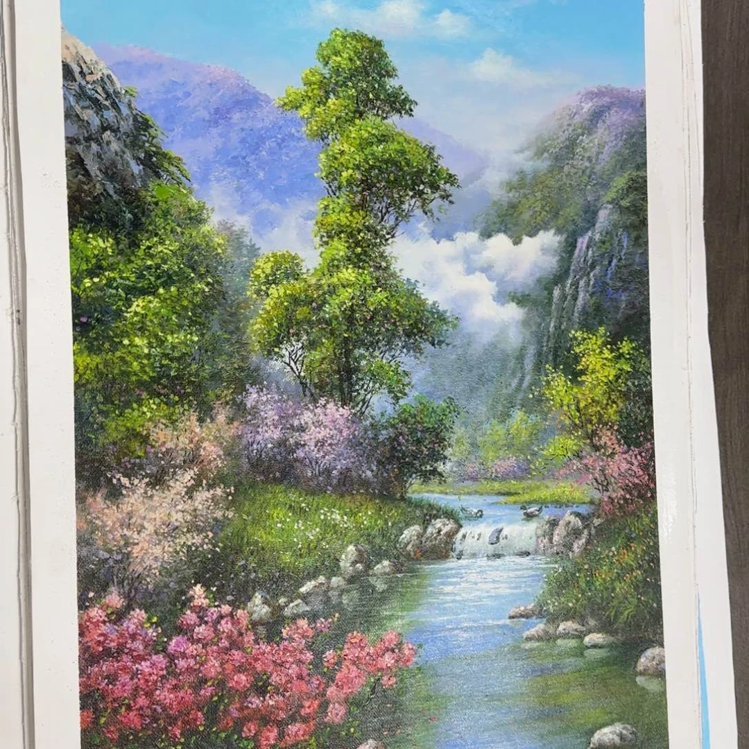 油画加油加油努力加油加油