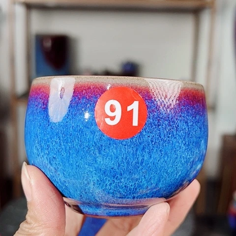 杯*️**原矿釉手工制作钧瓷