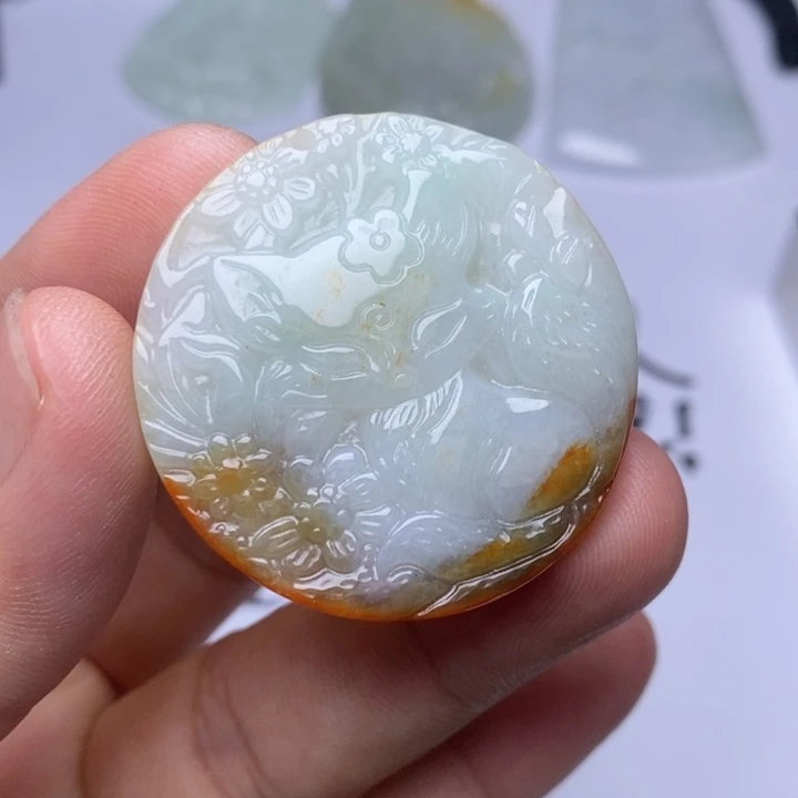 颈饰未镶嵌翡翠翡翠