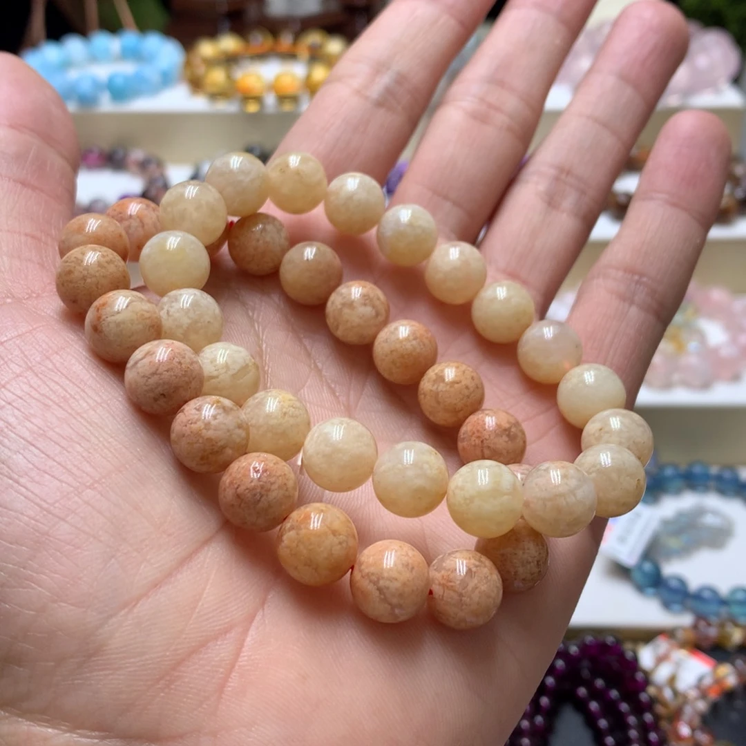 水晶手链未镶嵌打包带走