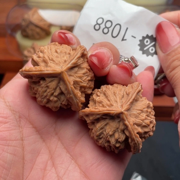 吊坠文玩核桃38盘山正奔