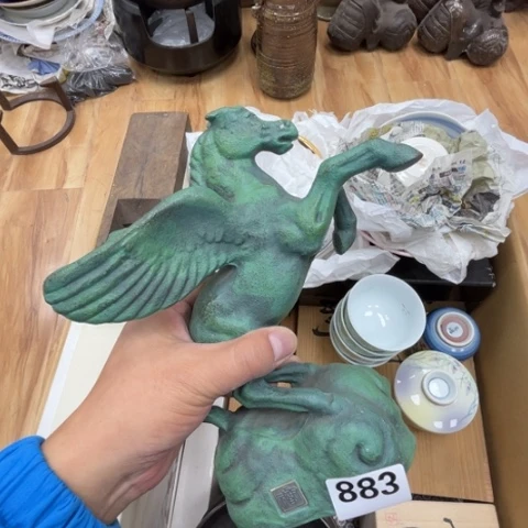 瓷片摆件工艺品瓷器摆件777